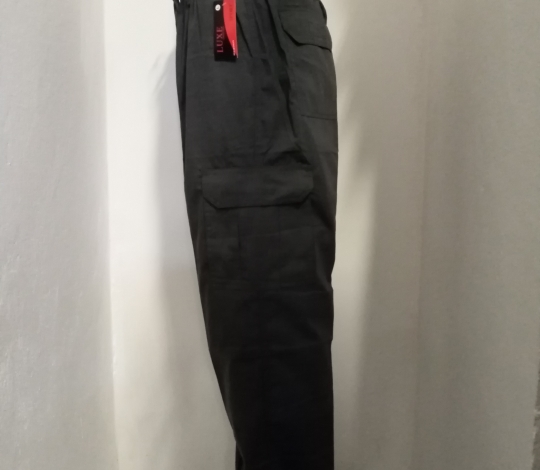 Kalhoty pánské plátěné šedé L-3XL