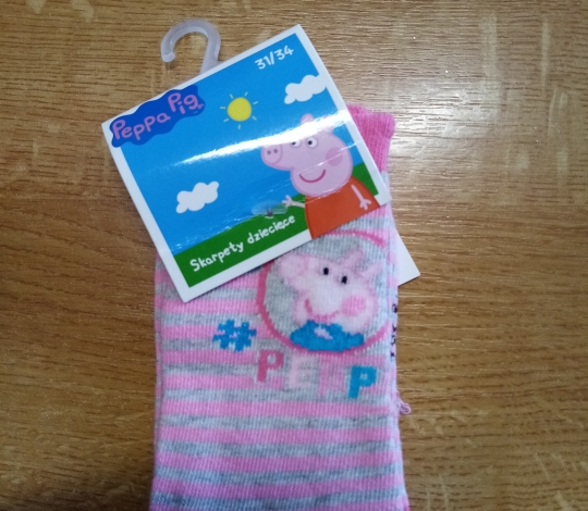 Ponožky dívčí PEPPA PIG - 31/34