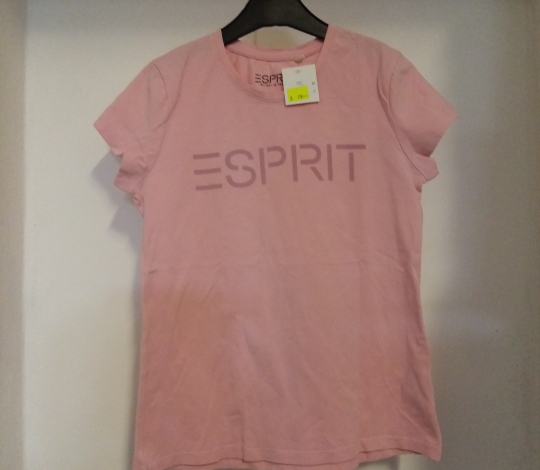Tričko dívčí růžové ESPRIT KR - vel. 152