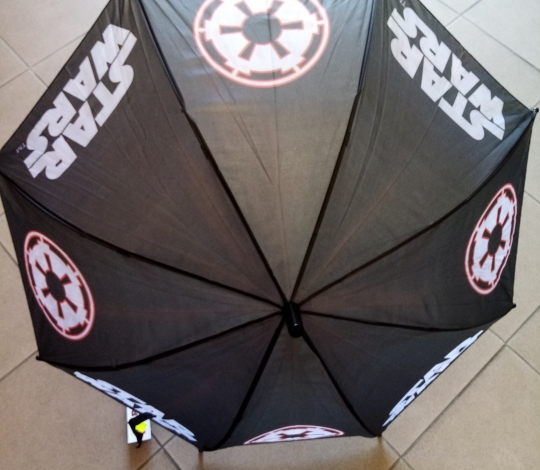 Deštník dětský STAR WARS černý - průměr 80 cm