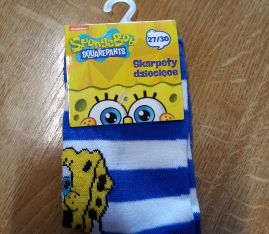 Ponožky chlapecké SPONGE BOB