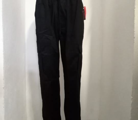 Kalhoty pánské plátěné černé L-3XL