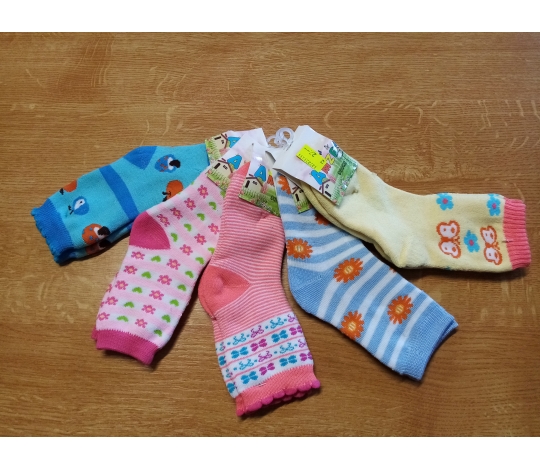 Ponožky dívčí teplé 17-26
