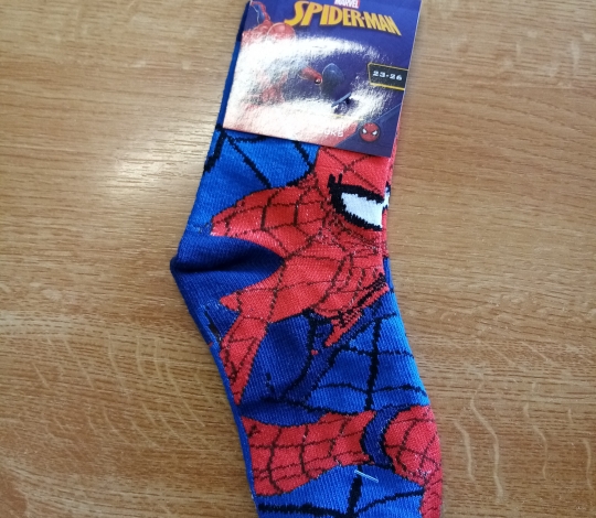 Ponožky chlapecké SPIDERMAN modré