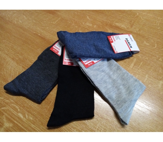 Ponožky dámské jednobarevné UK LOOKEN 4 barvy