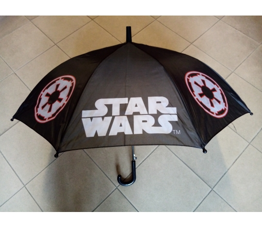 Deštník dětský STAR WARS černý - průměr 85 cm