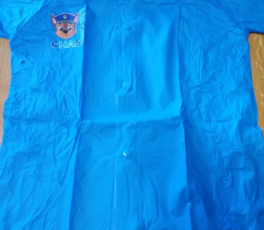 Pláštěnka chlapecká TLAPKOVÁ PATROLA (modrá)