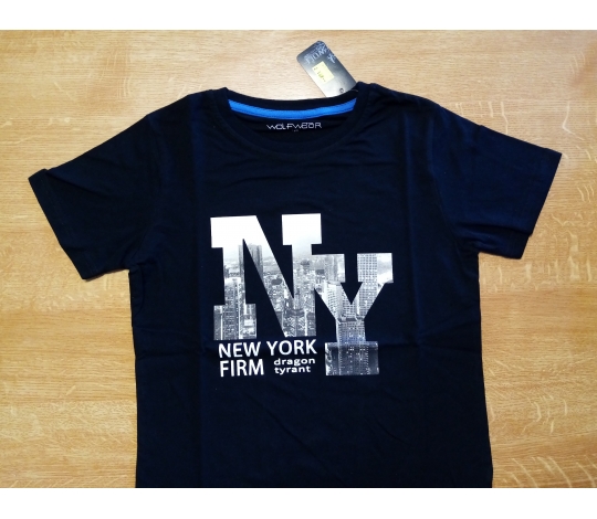 Tričko chlapecké NEW YORK krátký rukáv