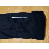 Kalhoty chlapecké šusťákové zateplené fleecem 140-164