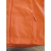 Mikina dámská teplá fleece oranžová - M